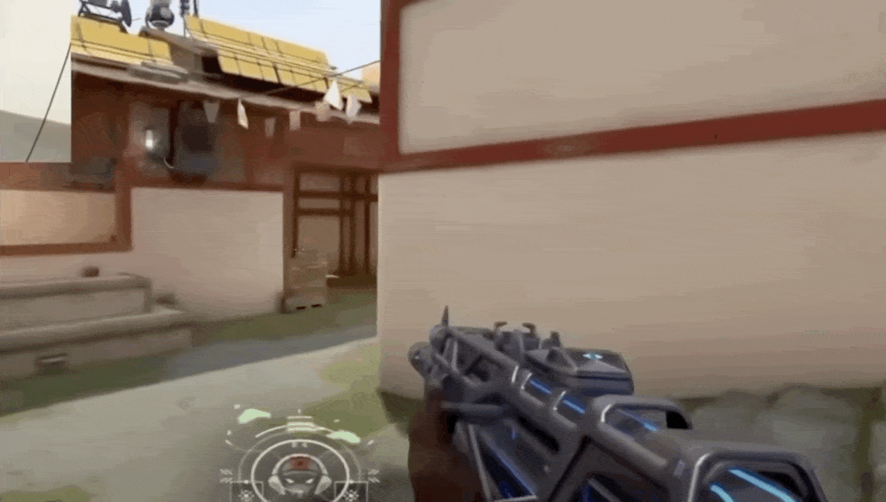 Crosshair placement over raw aim demonstration